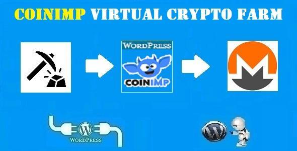 CoinImp Virtual Crypto Farm Plugin for WordPress